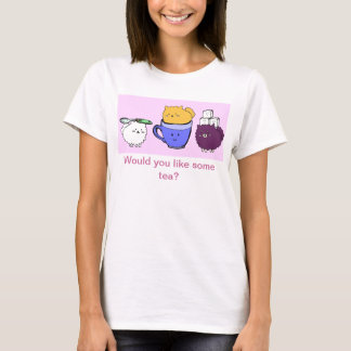 T-shirt Tasse de thé Poms