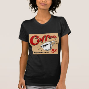 T-shirt Tasse sans fond de café