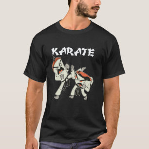T-shirt Tasses à thé de combat de karaté drôle classique