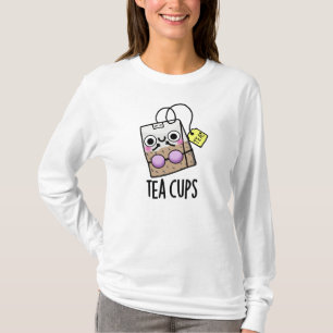 T-shirt Tasses de thé Blagues drôles de soutien-gorge