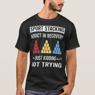 T-shirt Tasses d'empilage de sport Empilage de coupelles E