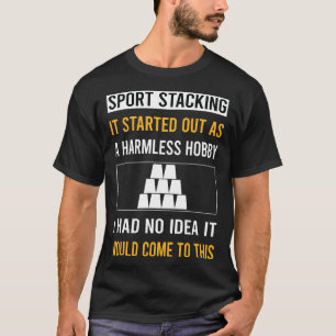 T-shirt Tasses d'empilage de sport Empilage de coupelles E