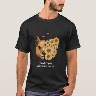 T-shirt Tassie Tiger Thylacine Loup de Tasmanie