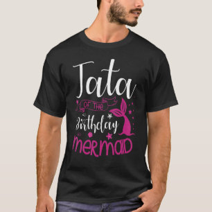 T-shirt Tata De L'Anniversaire Fête De L'Anniversaire De L