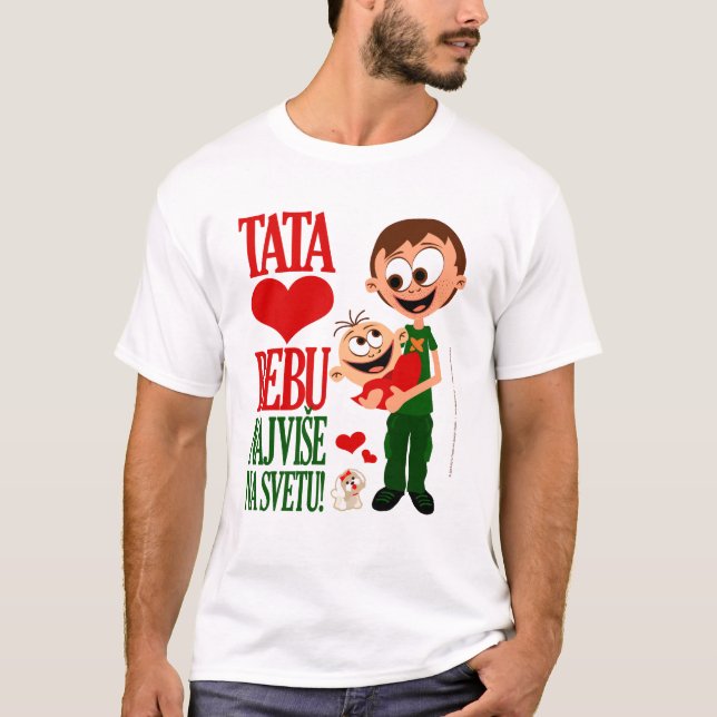 T-shirt Tata Voli Bebu - Bela 2 (Devant)