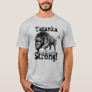 T-shirt "Tatanka fort" avec le bison américain