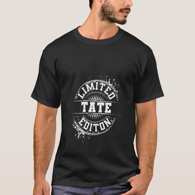 T-shirt Tate féminin Nom de famille drôle Arbre généalogiq (Devant)