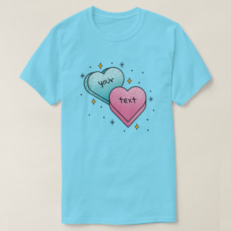 T-shirt Tatouage Candy Hearts - Créez votre propre
