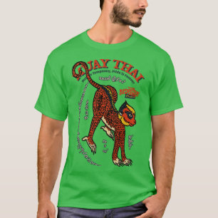 T-shirt Tatouage classique Muay Thai Monkey