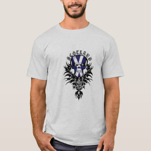T-shirt Tatouage de crâne de l'Ecosse
