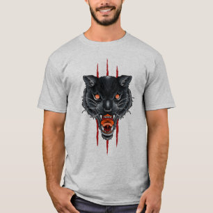 T-shirt Tatouage de cratère de la culasse noire