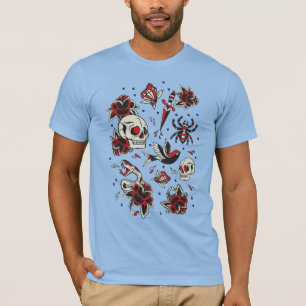 T-shirt Tatouage de la vieille école