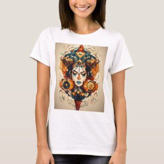 T-shirt tatouage féminin