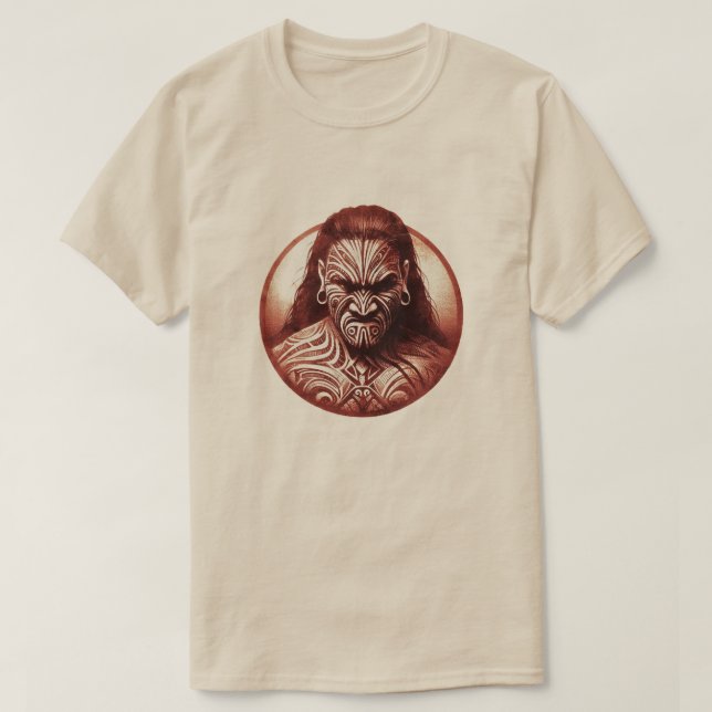 T-shirt tatouage maori (Design devant)