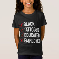 Tatouage Noir Éduqué Anti-Stéréotype A Employé