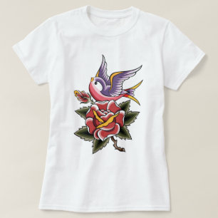 T-shirt Tatouage rétro