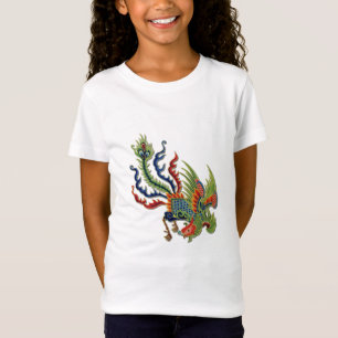 T-Shirt Tatouage riche chinois de paon