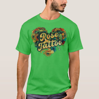 T-shirt Tatouage rose