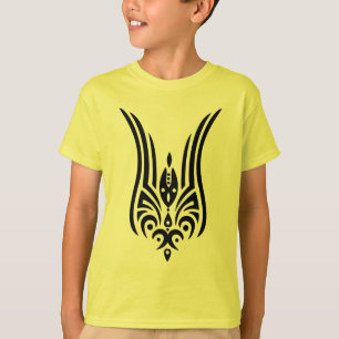 T-shirt Tatouage tribal NOIR - tulipe + vos idées