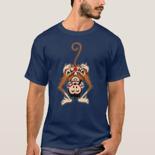 T-shirt Tatouage vintage Aloha Monkey