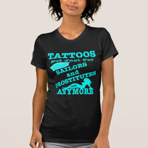 T-shirt Tatouages pas simplement pour des marins et des