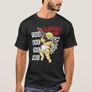 T-shirt Tattoo Angel Love Girlfriend Saint Valentin Mariag