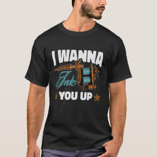 T-shirt Tattoo artiste je veux vous encrer 1