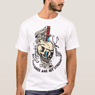 T-shirt tattoo everything will be alright tete de mort sk