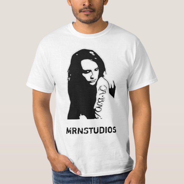 T-shirt Tattooed girl (Devant)