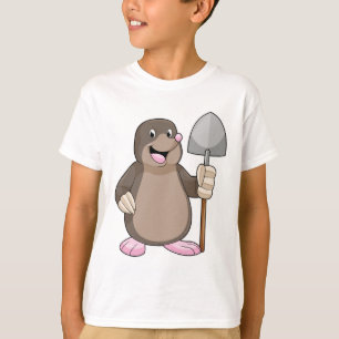 T-shirt Taupe à la Pelle