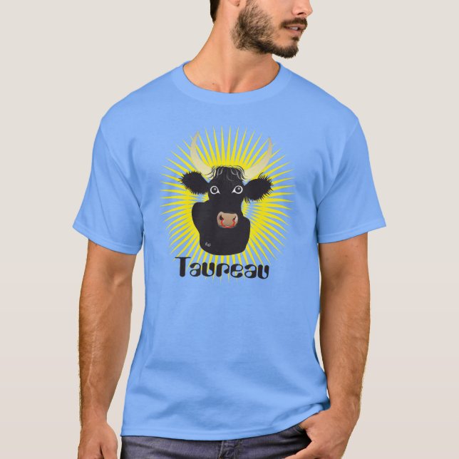 T-shirt Taureau 21 avril au 20 mai (Devant)