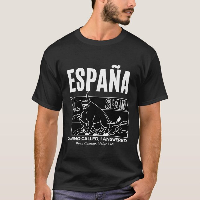 T-shirt Taureau espagnol espagne (Devant)