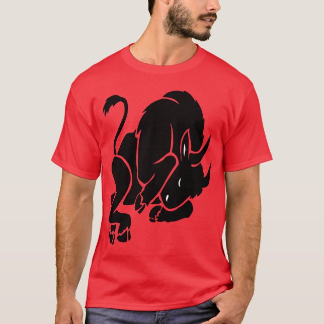 T-shirt Taureau Taureau (Devant)
