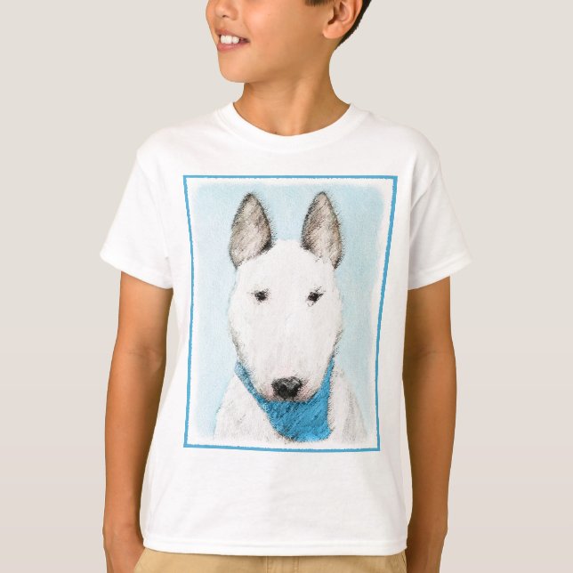 T-shirt Taureau Terrier - Cute Original Chien Art (Devant)
