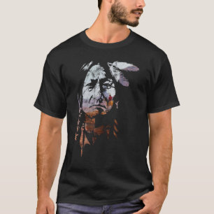 T-shirt Taureau - tribus sioux