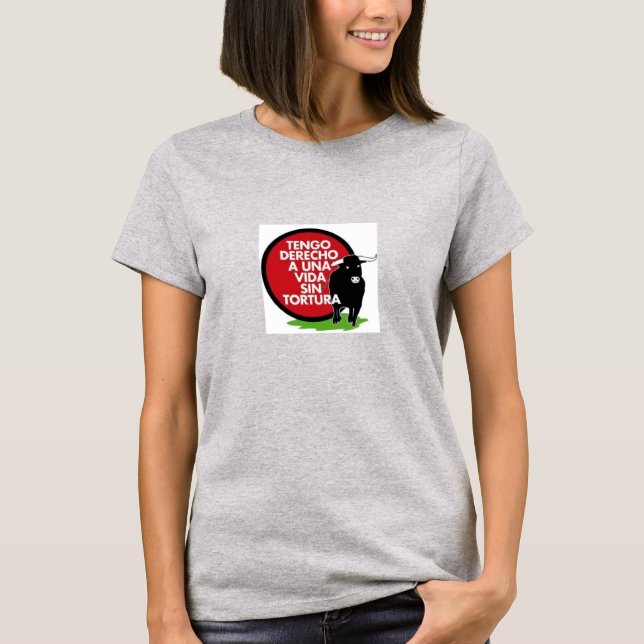 T-shirt Taureaux antitaurinos (Devant)
