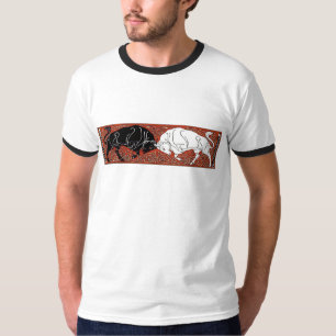 T-shirt Taureaux celtiques Knotwork