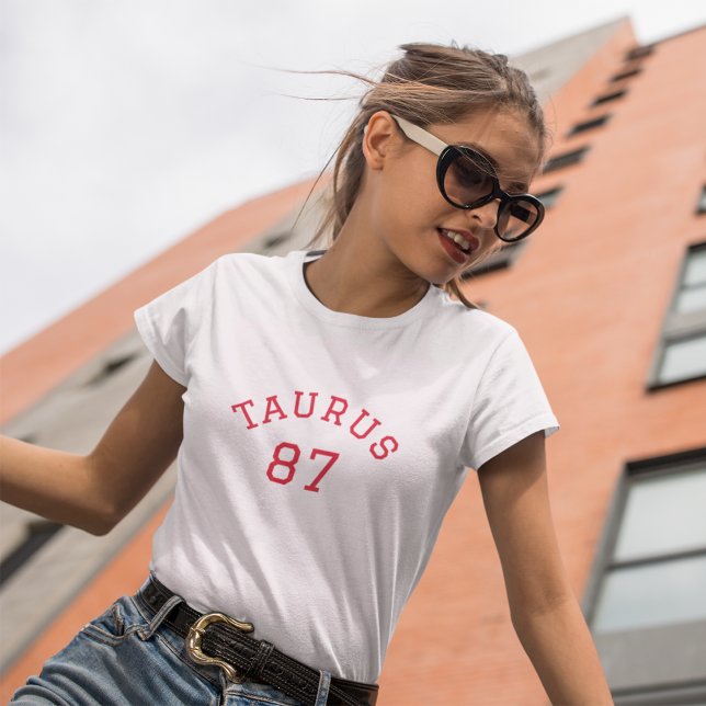 T-shirt Taurus | Anniversaire rose (Créateur téléchargé)