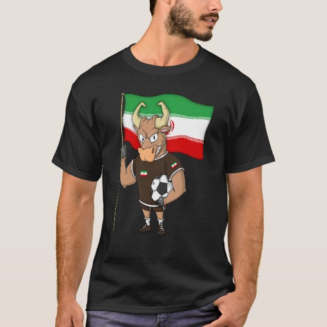 T-shirt Taurus Fan Iran (Devant)