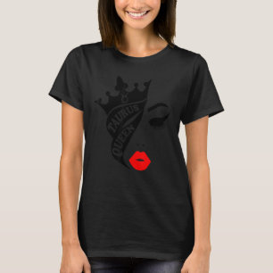 T-shirt Taurus Queen Anniversaire Lèvres rouges Taurus Zod