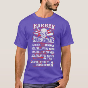 T-shirt Taux horaire de Barberx27s