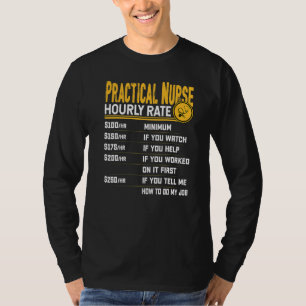 T-shirt Taux horaire infirmière auxiliaire autorisée Infir