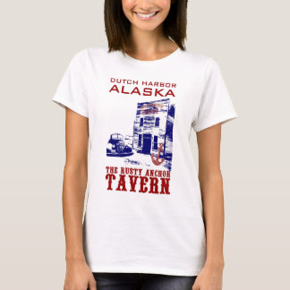 T-shirt Taverne rouillée d'Ancre de port néerlandais