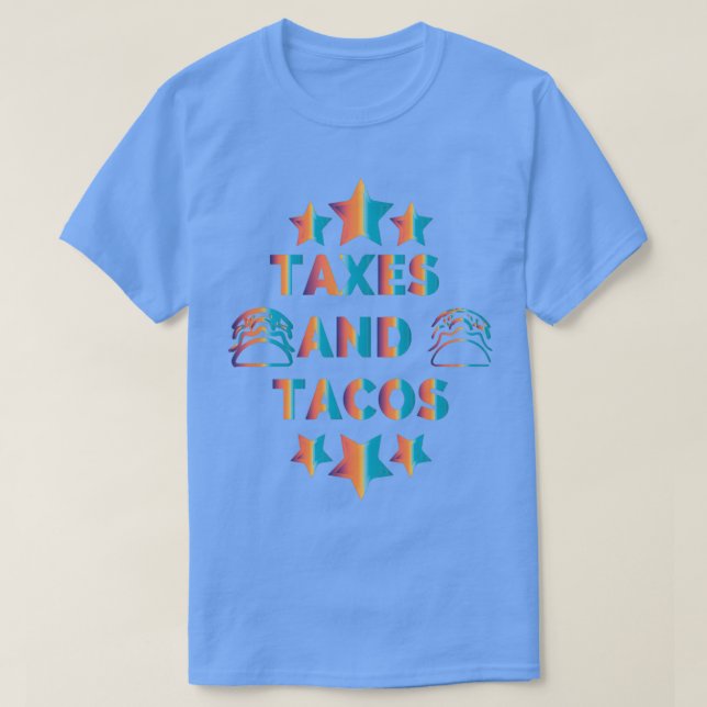 T-shirt Taxes et Tacs 3 (Design devant)