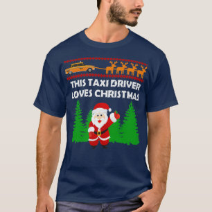 T-shirt Taxi Conduire Voyager Rue Cabine Cadeau Cabbie