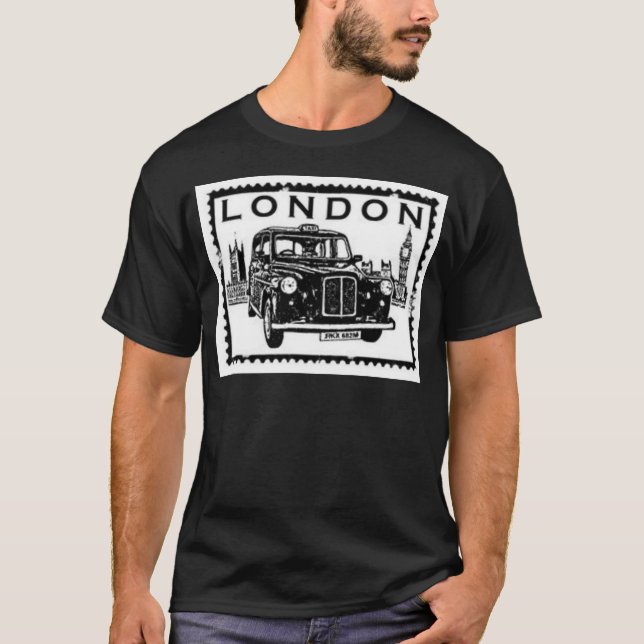 T-shirt Taxi de Londres (Devant)
