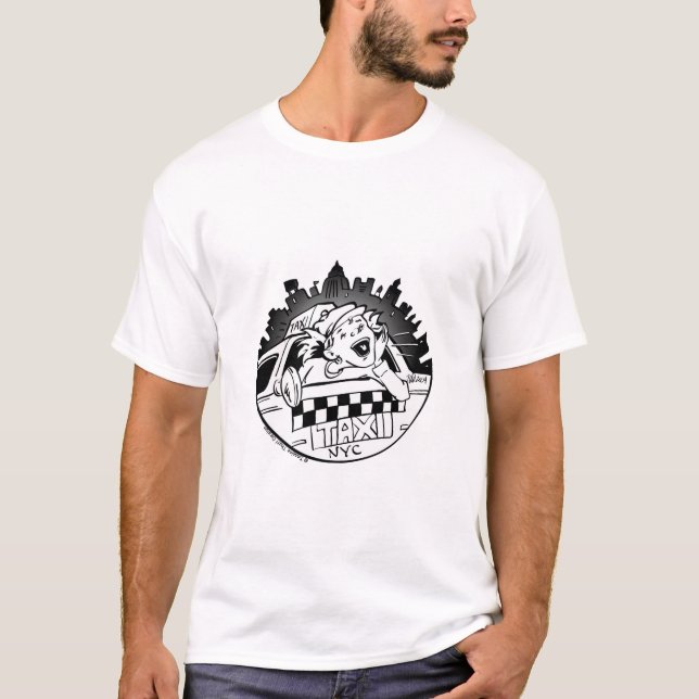 T-shirt Taxi fille (Devant)