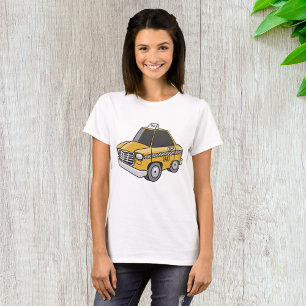T-shirt Taxi jaune