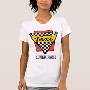T-shirt Taxi • Pièces véritables (femmes polychromes s