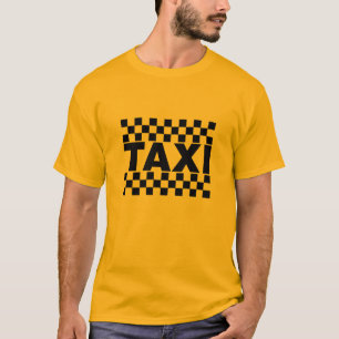 T-shirt Taxi ~ Taxi Cab ~ Voiture À Louer